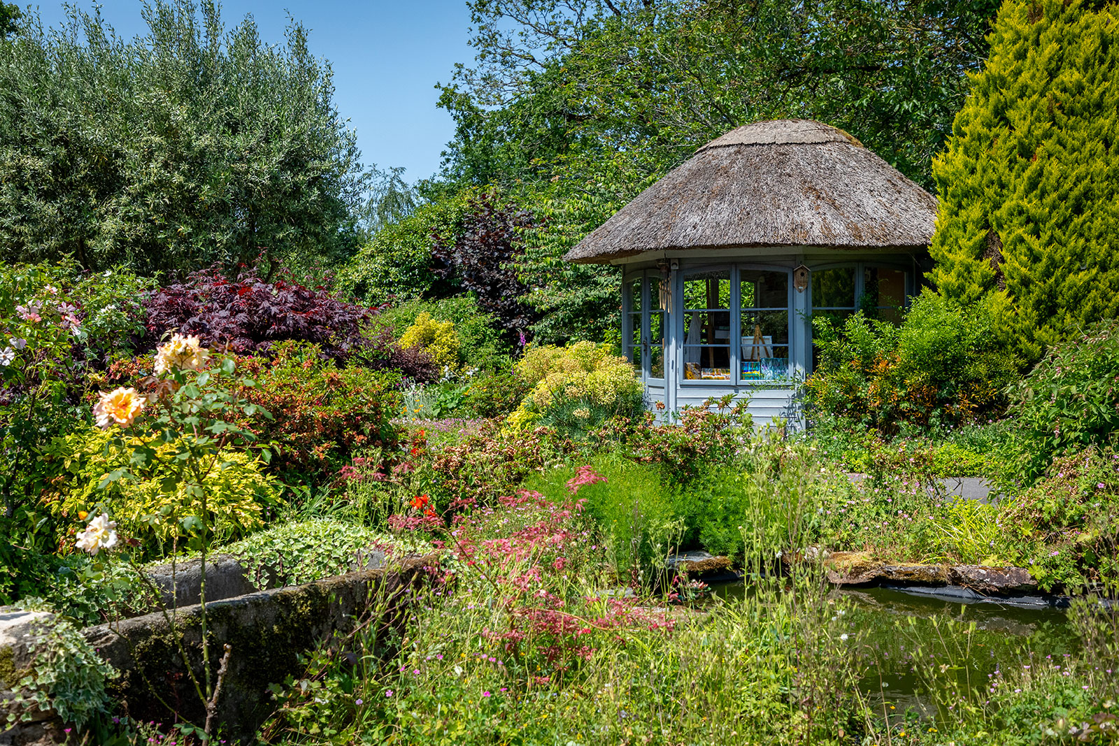 Vu sur l'atelier peinture
