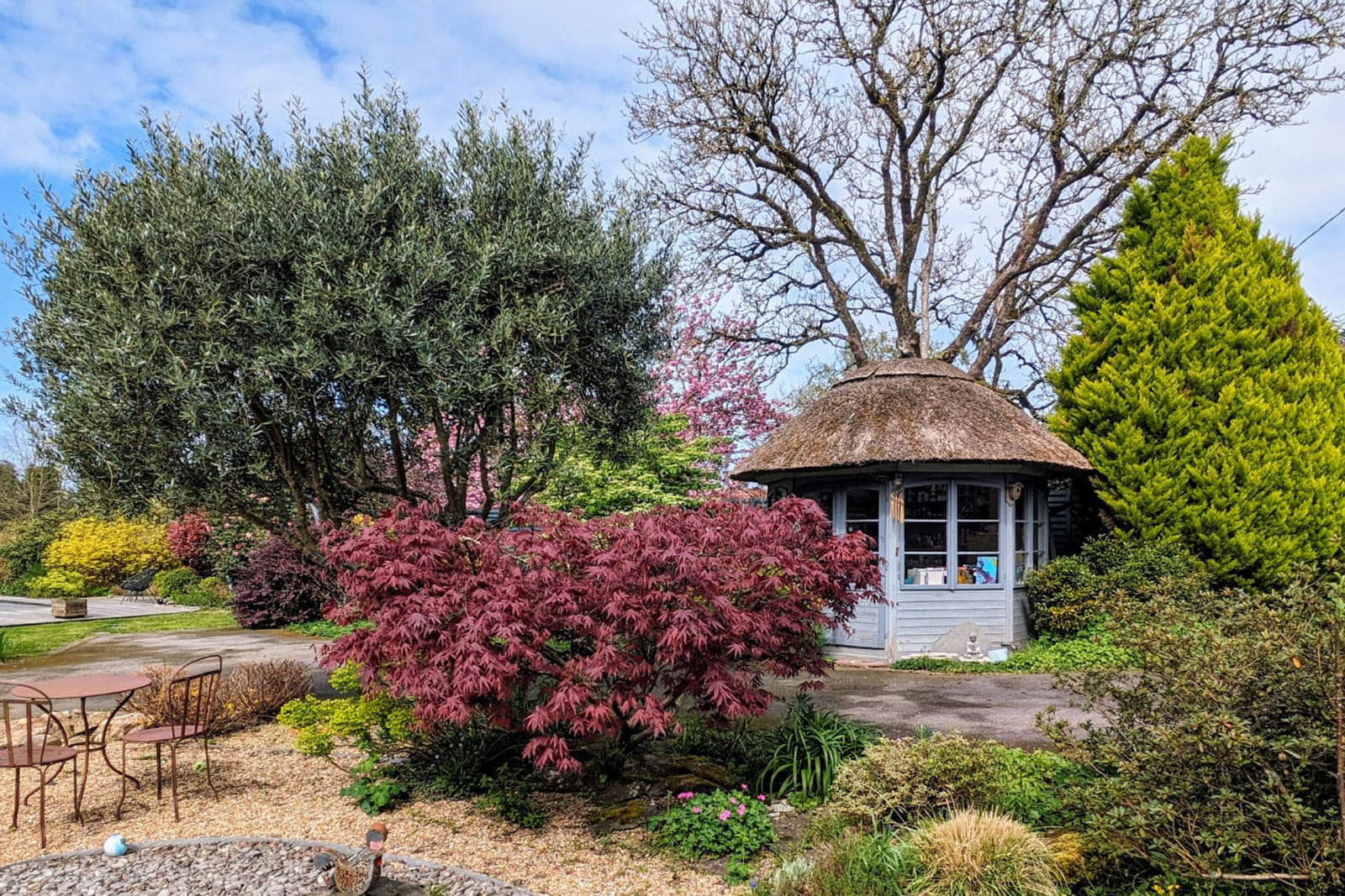 Vu sur l'atelier peinture