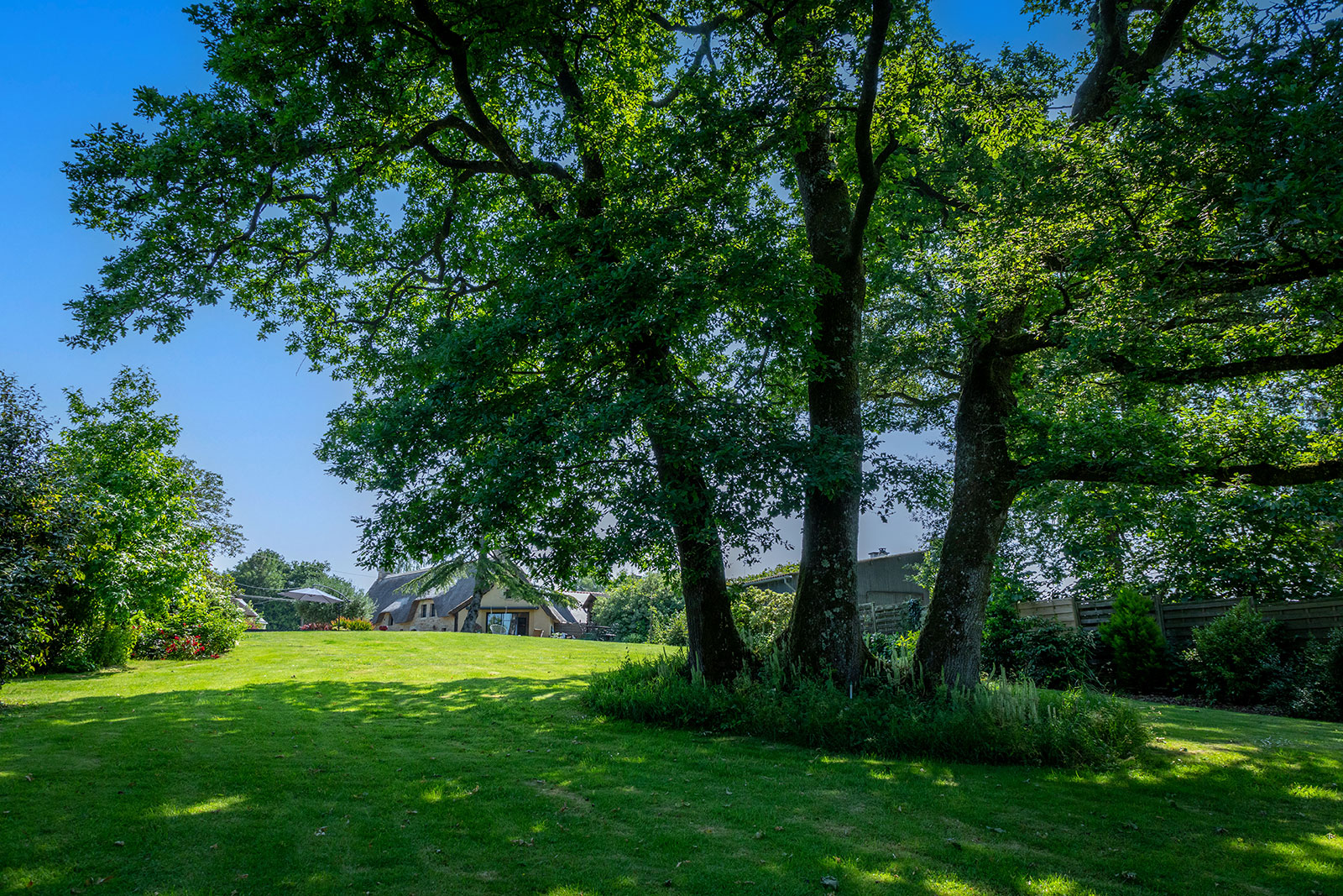 Vue extérieure des 3 chênes